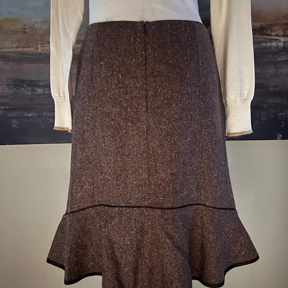 Gap herringbone skirt - Picture 2 of 15
